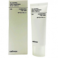 CELIMAX Крем солнцезащитный легкий с контролем жирности. Oil control light sunscreen, 40 мл.