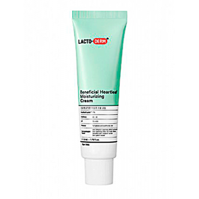 CKD Крем увлажняющий восстанавливающий.Lactoderm beneficial heartleaf moisturizing cream, 50 мл.