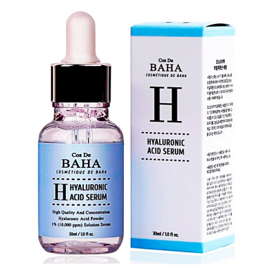 COS DE BAHA Сыворотка увлажняющая с гиалуроновой кислотой. Hyaluronic serum (H), 30 мл.