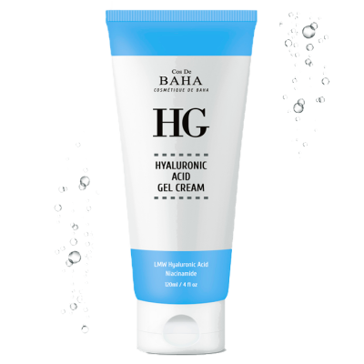 COS DE BAHA Крем гель с гиалуроновой кислотой и ниацинамидом. Hyaluronic gel cream (HG), 120 мл.