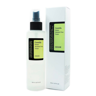 COSRX Тоник с экстрактом центеллы. Centella water alcohol-free toner, 150 мл.