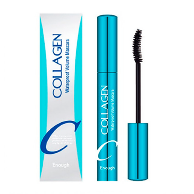 ENOUGH Тушь водостойкая. Collagen waterproof volume mascara, 9 мл.