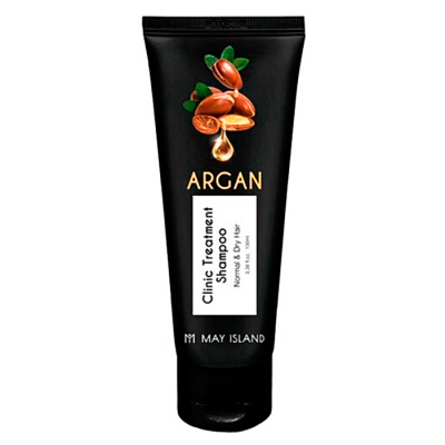 MAY ISLAND Шампунь для волос с маслом арганы. Argan clinic treatment shampoo, 100 мл.