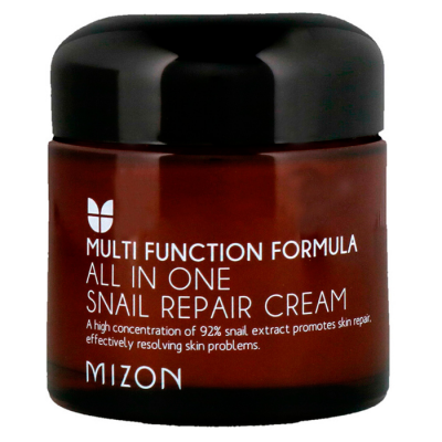 MIZON Крем восстанавливающий с экстрактом улитки. All in one snail repair cream, 75 мл.