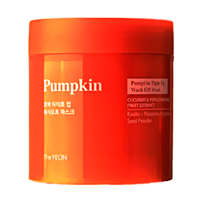 THEYEON Маска для лица подтягивающая с экстрактом тыквы. Pumpkin tight up wash off mask, 120 мл.